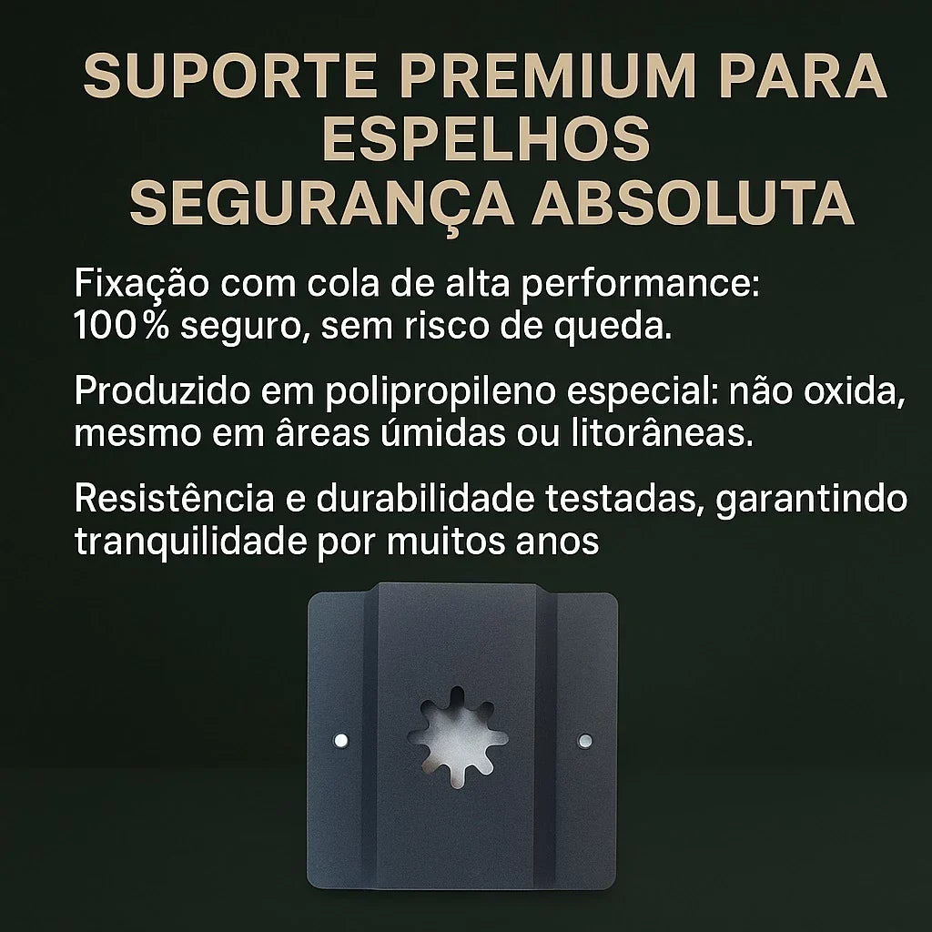 Espelho Orgânico de Chão/Parede Gigante 170x70cm com LED Touch Screen - Vivare Premium [Luz Quente/Fria]